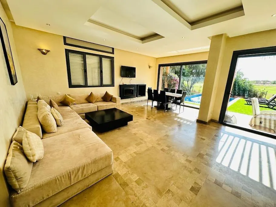 Family Only Villa Anouar Golf Piscine Marrakesh Marokko