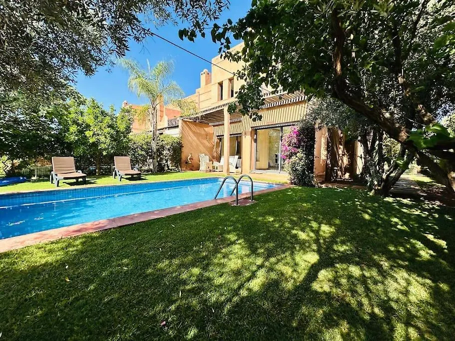 Family Only Villa Anouar Golf Piscine Marrakesh