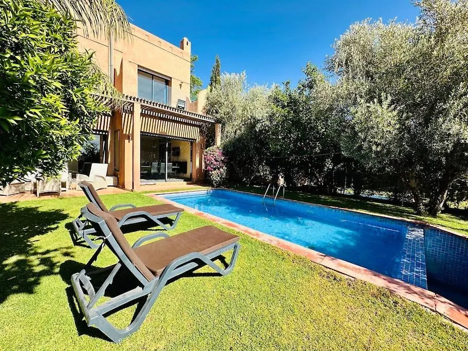 Family Only Villa Anouar Golf Piscine Marrakesh