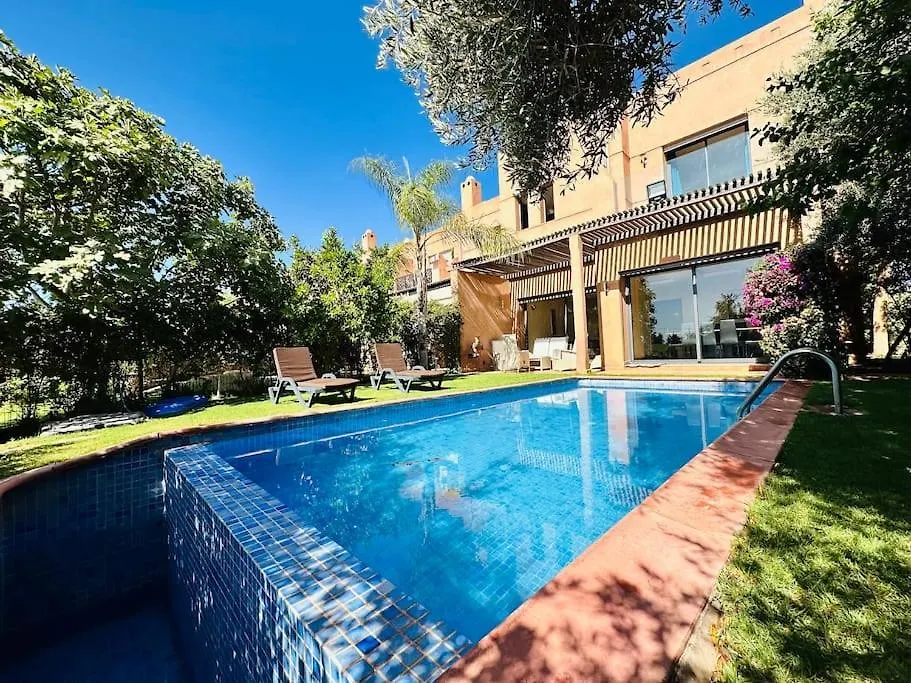Family Only Villa Anouar Golf Piscine Marrakesh
