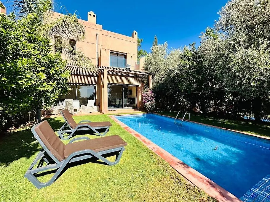 Family Only Villa Anouar Golf Piscine Marrakesh